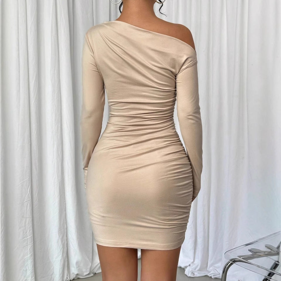 Comfort And Elegant Long Sleeve Dress